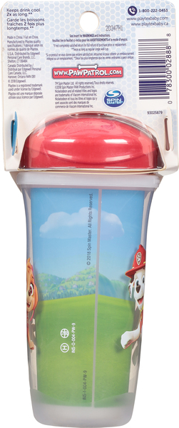 Playtex Paw Patrol 9 oz Insulated Spill-Proof Spout Cup, Stage 3, 12 M+