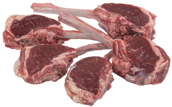 Australian Shoulder Lamb Chops Bone-In Fresh - apx 3/4 lb