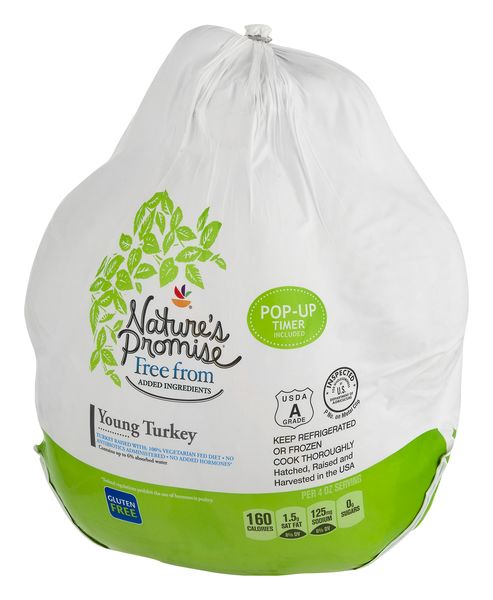 Nature's Promise Whole Young Turkey, Fresh