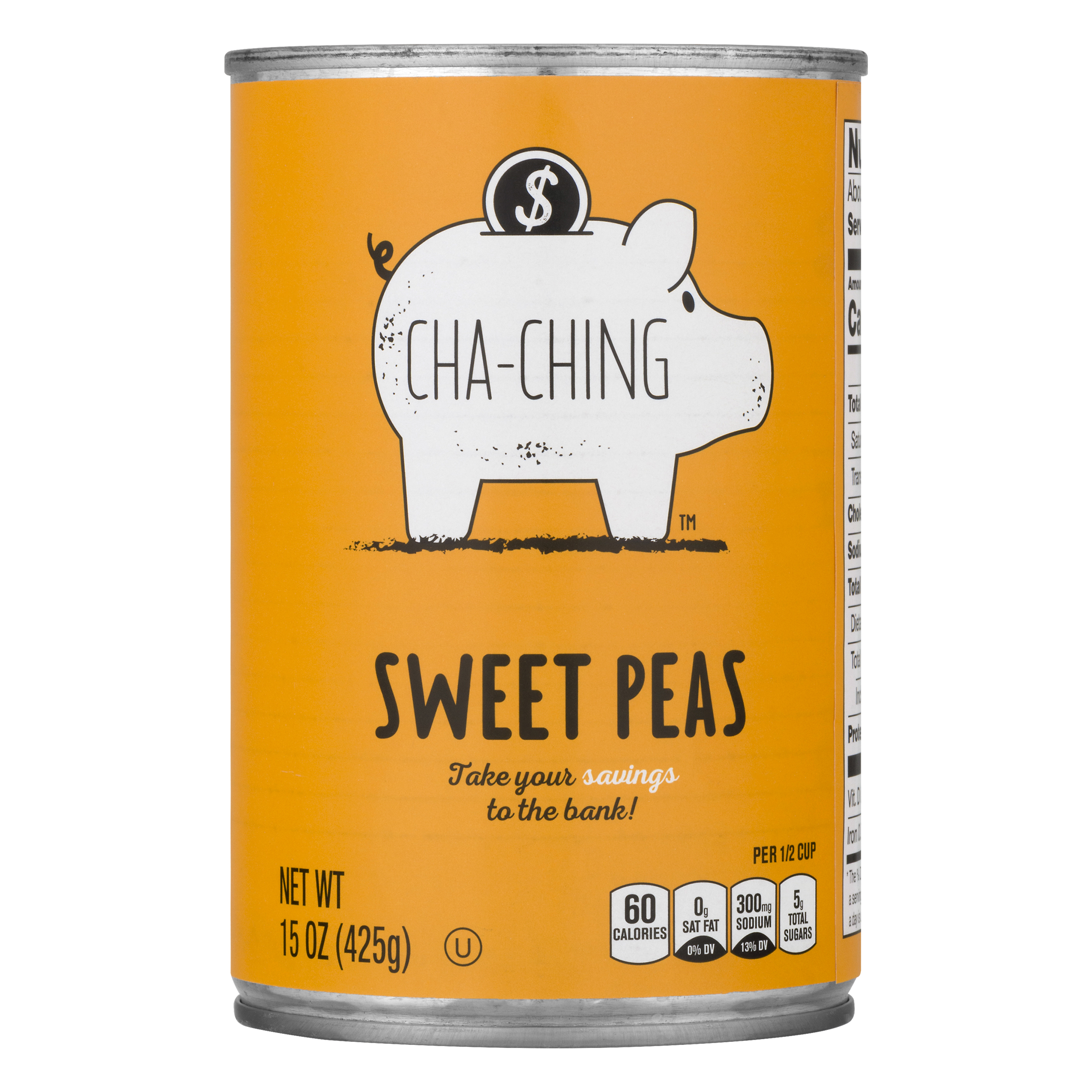 Cha Ching Peas Sweet 15 oz can Food Lion