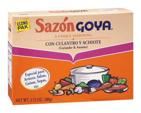 Sazon Goya Seasoning Econo Pak 8 TO 20 Packets 1/2/3 BOXES ALL