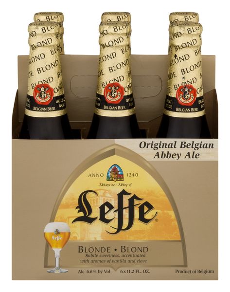 Leffe blonde 33cl Alc 6,6%