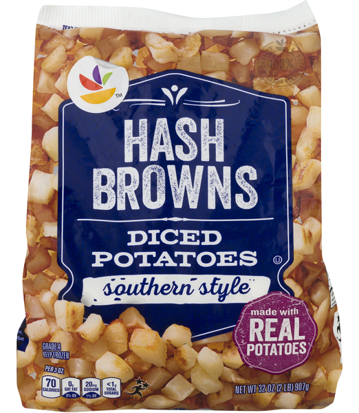 Our Brand Hash Browns Patties - 10 ct - 22.5 oz bag