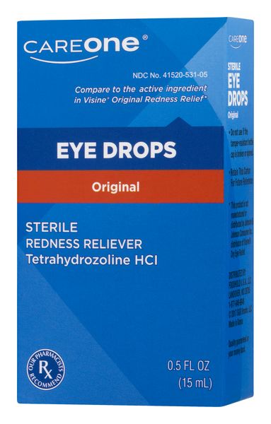 Visine Original Redness Relief Eye Drops, 1 Fl. Oz. 