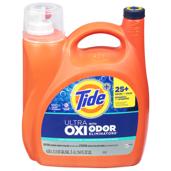 Tide Ultra OXI High Efficiency Liquid Laundry Detergent