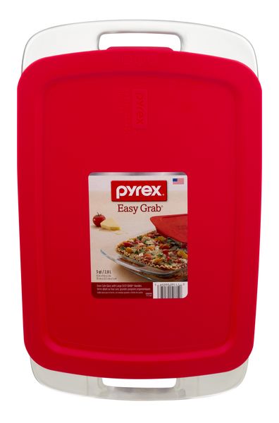  PYREX Divided Glass Bakeware 8x12, 1 EA: Home & Kitchen