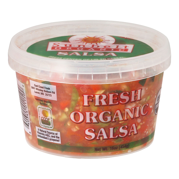 Sunbelt Salsa Fresh Organic - 16 oz tub