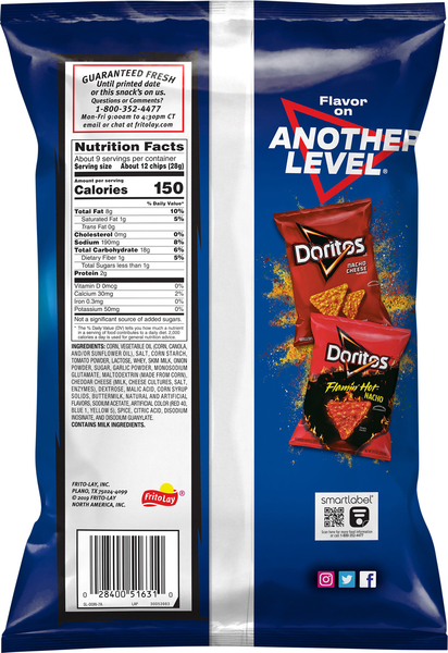 doritos bag back