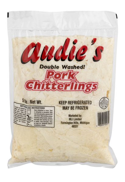 Stevens Cooked Pork Chitterlings Frozen - 28 oz tub