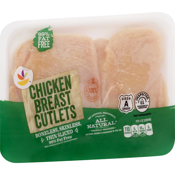 Just Bare Natural Savory Seasoned Chicken Breast Fillets, 24 oz