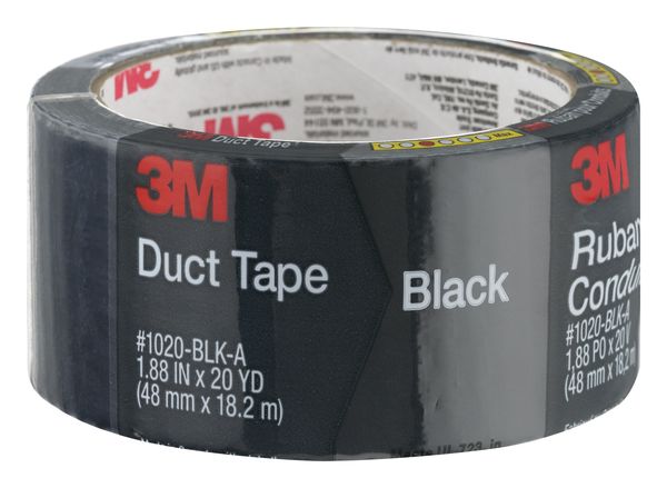 3M Duct Tape Black - 20 yards