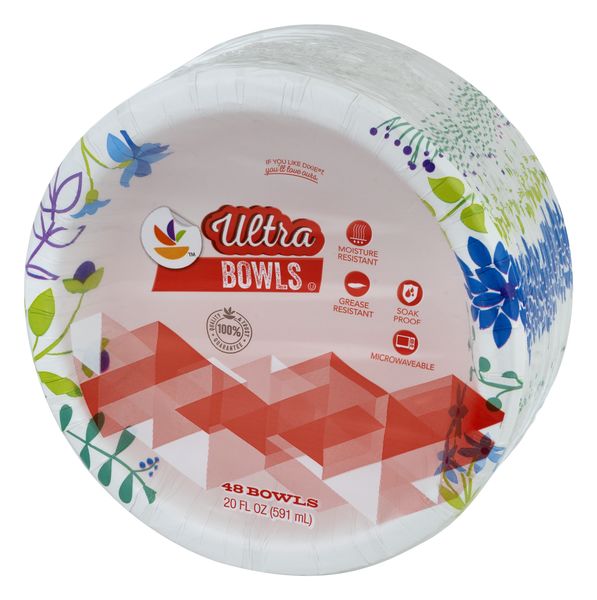 Boulder Ultra 20 oz Heavy Duty Paper Bowls (24 ct)