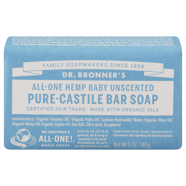 Dr. Bronner's Pure Castile Bar Soap 5 oz