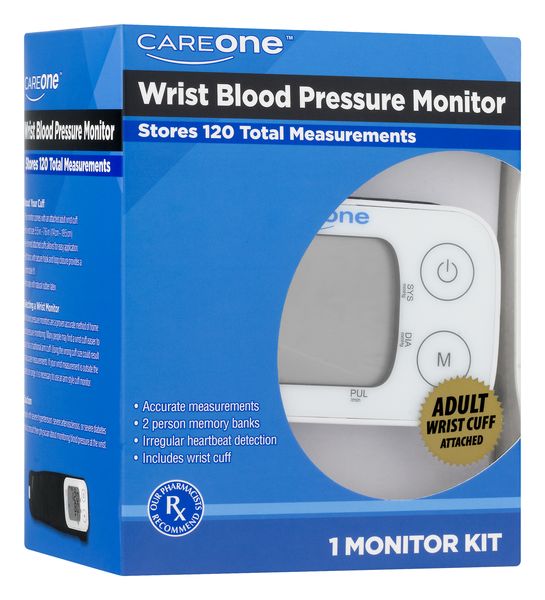 CareOne Blood Pressure Monitor with Wide-Range Cuff