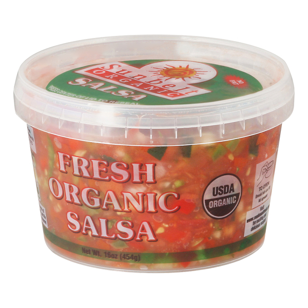 Sunbelt Salsa Fresh Organic - 16 oz tub