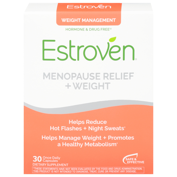 Estroven Menopause Relief Weight