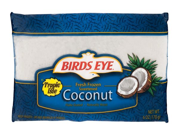 Birds Eye Coconut Frozen - 6 oz bag