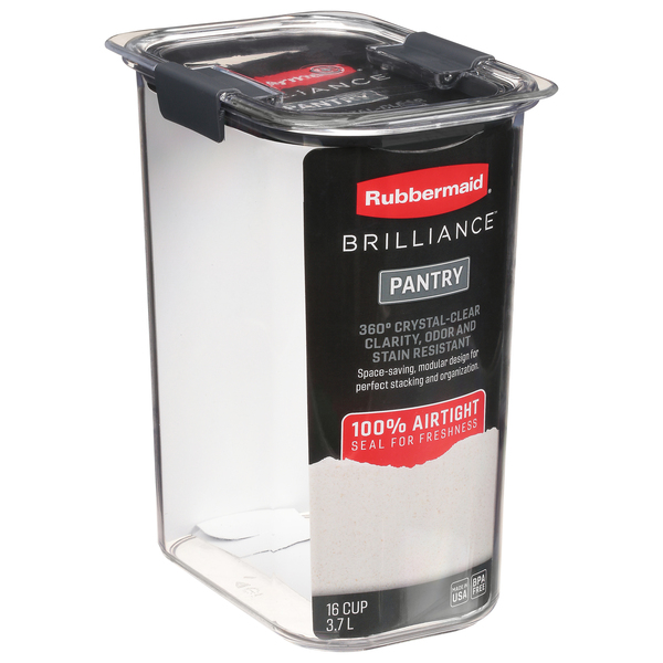 Rubbermaid Canister, Modular, 16 Cups