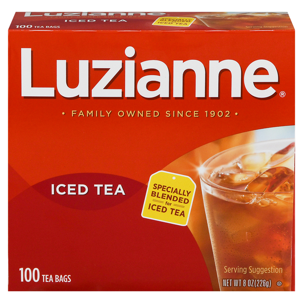 Luzianne Single Tea Bags 100 Count - Reily Products