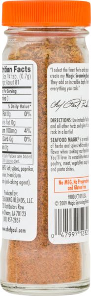 Chef Paul Prudhomme's Seafood Magic Seasoning Blends - Shop Spice Mixes at  H-E-B