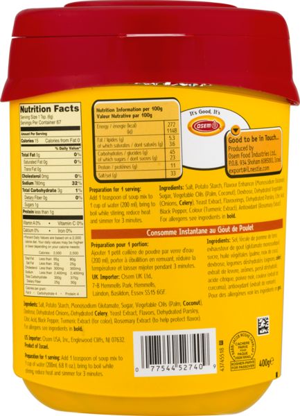 Save on Osem Instant Soup & Seasoning Mix Chicken Style Consomme