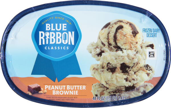 Blue Ribbon Classics Strawberry Frozen Dairy Dessert 48 fl oz, Ice Cream