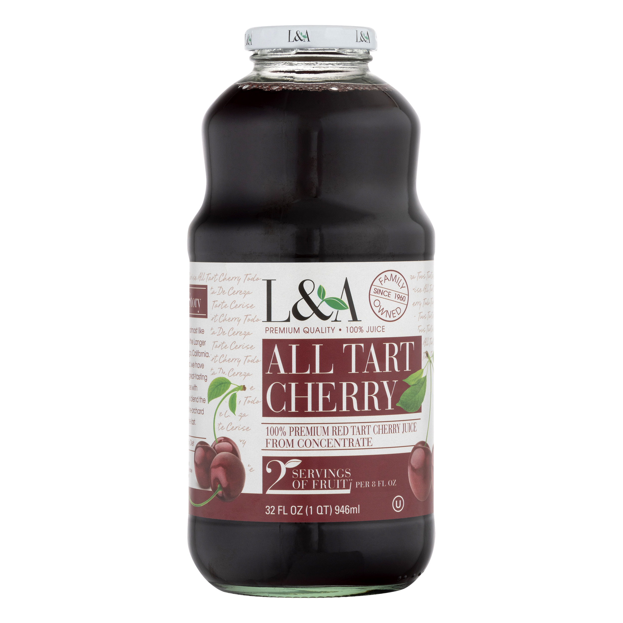 L&A Concentrate All Tart Cherry | Hannaford