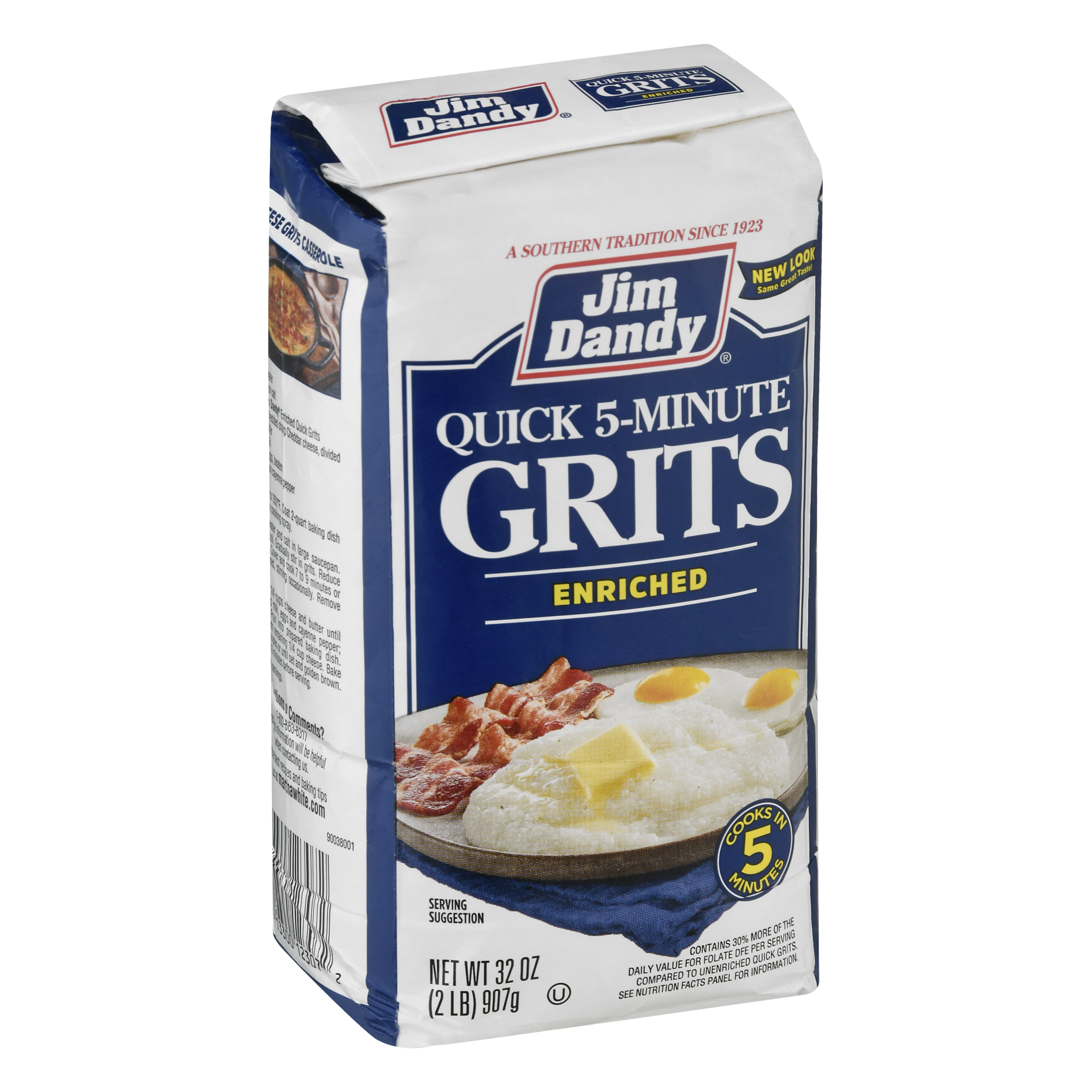 Jim Dandy Enriched Quick 5-Minutes Grits - 32 oz bag | Food Lion