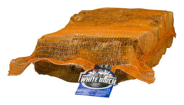 Eco Forest European White Birch Split Logs - 1 pkg | GIANT