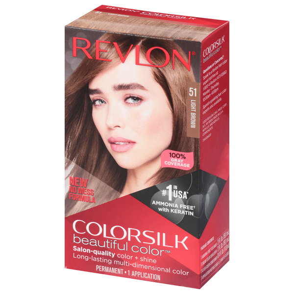 revlon light brown hair color chart