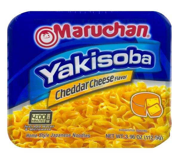 Maruchan Yakisoba Japanese Noodles Cheddar Cheese Flavor - 3.96 oz pkg