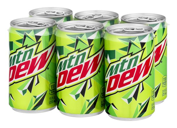 Save on Mtn Dew Original Soda Mini - 6 pk Order Online Delivery