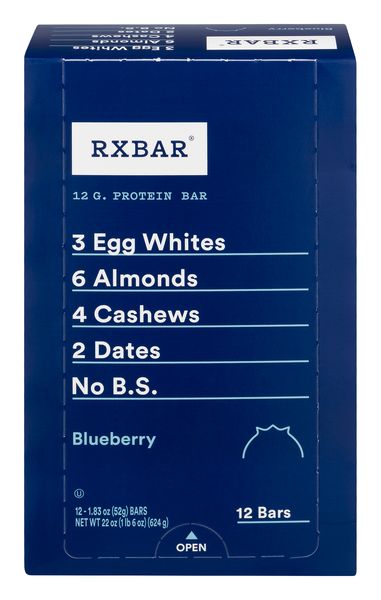 RXBAR Protein Bar, Variety Pack, 1.83 oz, 14 ct