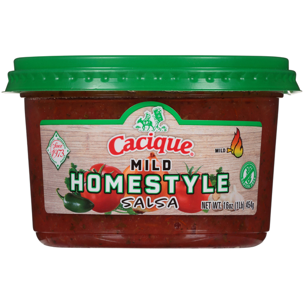Cacique Homestyle Salsa Mild - 16 oz tub