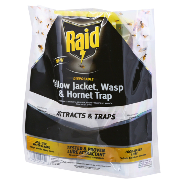 Raid Yellow Jacket Wasp & Hornet Trap Disposable - 1 ct pkg