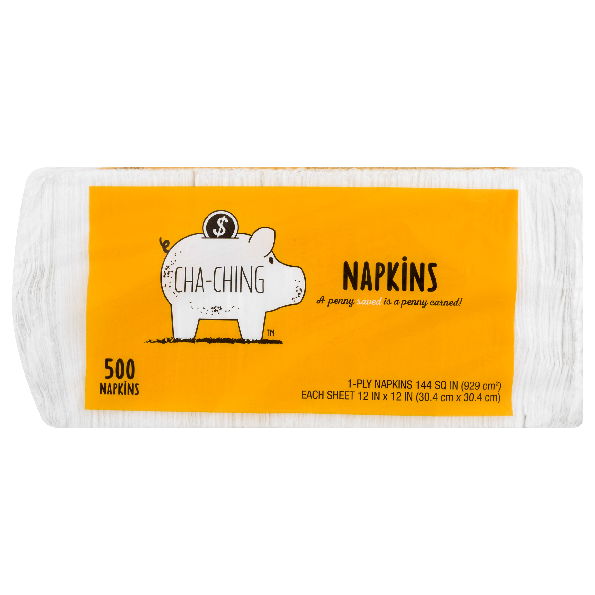 Cha Ching Napkins 1 Ply 500 ct pkg Food Lion