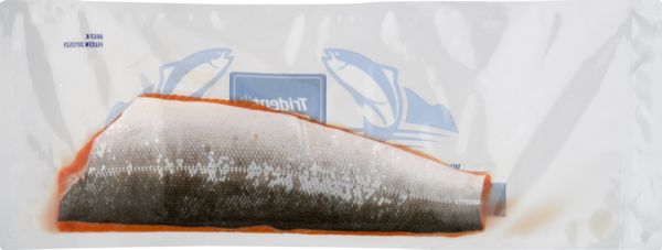 Trident Seafoods Skin on Keta Chum Salmon Portion 20 of 8 Ounce Pieces 10 Pound