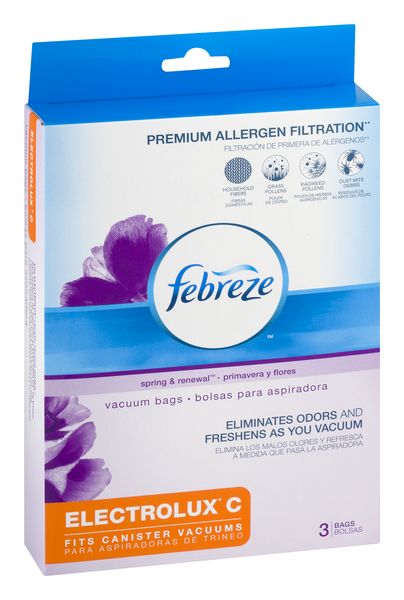 Febreze Vacuum Bags, Spring & Renewal, Bissell Style 7 - 3 bags