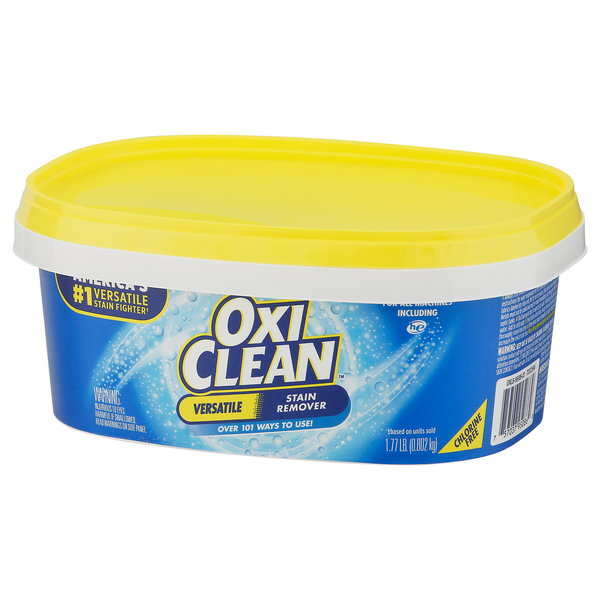 Vết bẩn làm nhà của bạn trông không sạch sẽ? Tẩy vết bẩn OxiClean đa năng không chứa clo chính là giải pháp cho bạn. Sử dụng sản phẩm này để làm sạch các bề mặt khác nhau trong nhà, từ bếp đến phòng tắm, mà không cần lo lắng về hóa chất độc hại. Xem hình ảnh để biết thêm chi tiết.