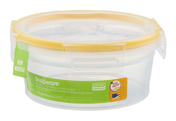 SNAPWARE Total Solution Lids Storage Container Round 3.86 Cup - 1 ct pkg