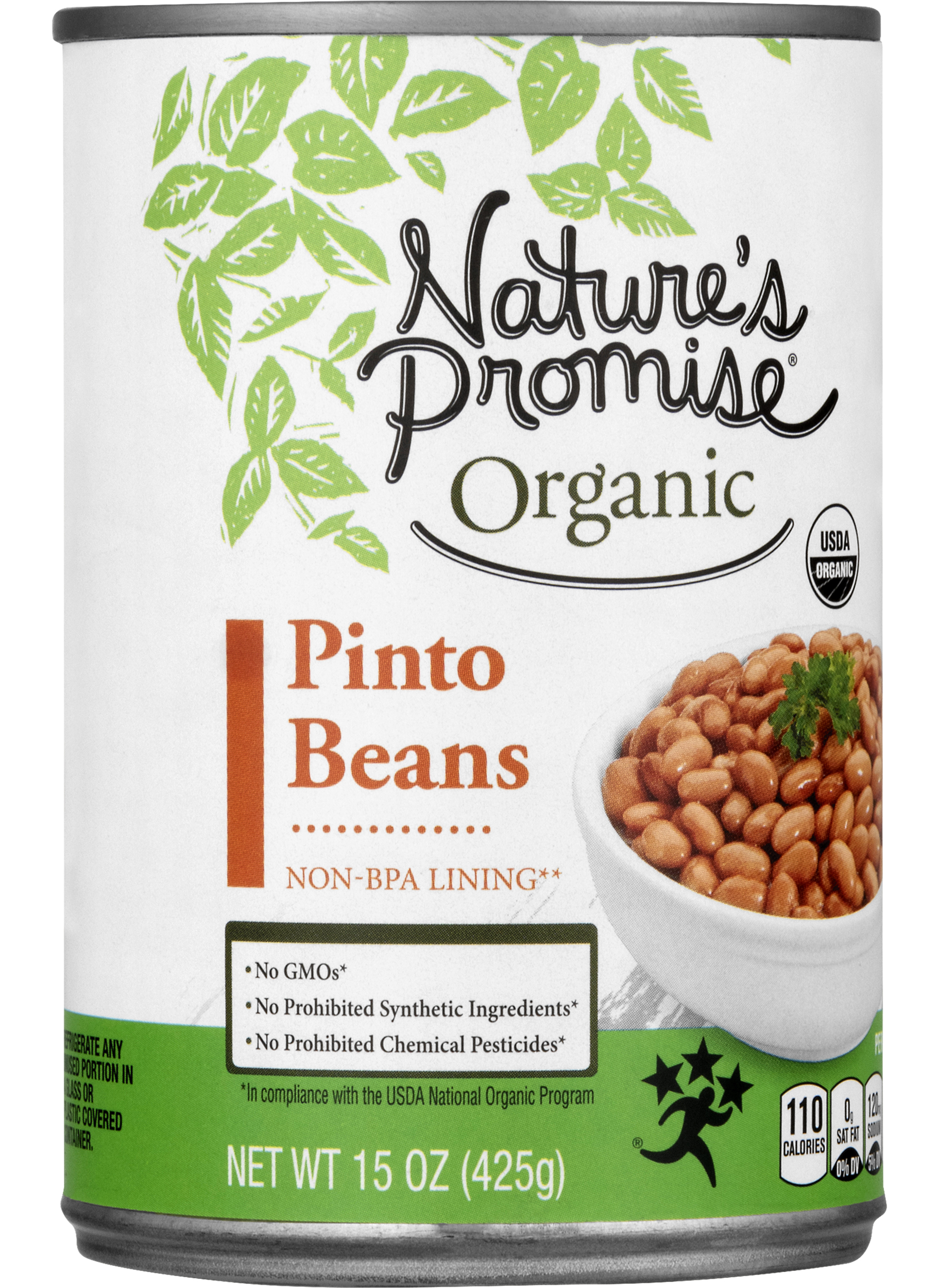 Nature's Promise Organic Pinto Beans - 15 oz can | Food Lion