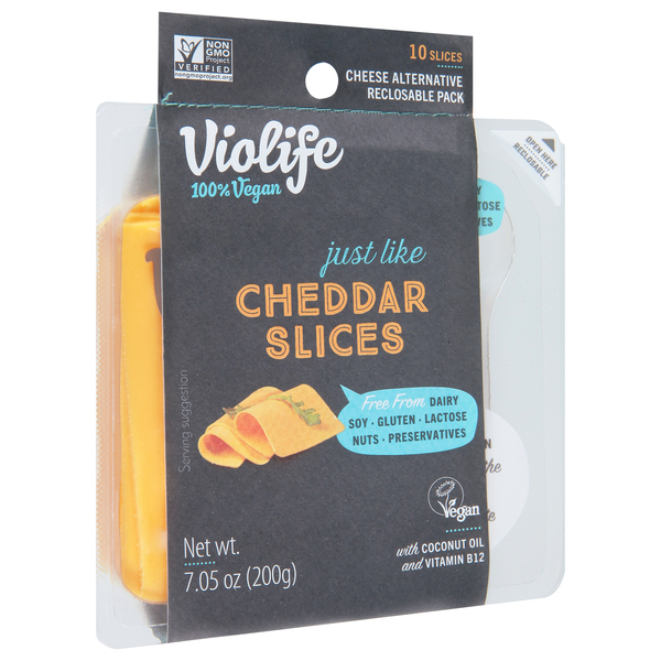 7 Pack)Good Planet Vegan Cheddar Shreds, 8 oz. 