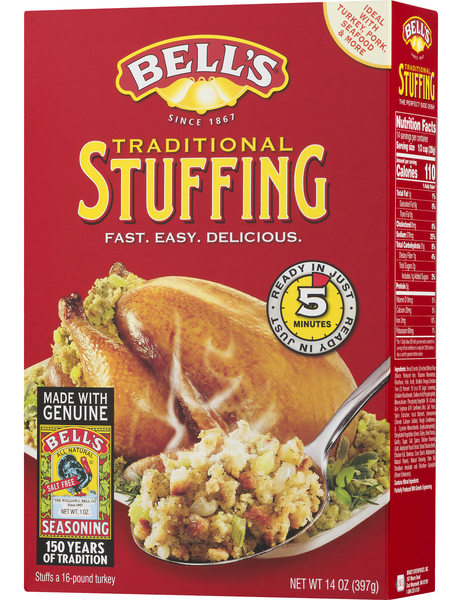 Bell's Traditional Stuffing - 12 oz box