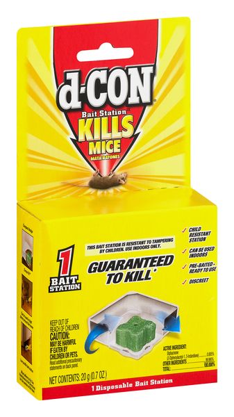 D-Con Disposable Mouse Bait Station (1-Pack) 1920089544, 1 - King Soopers