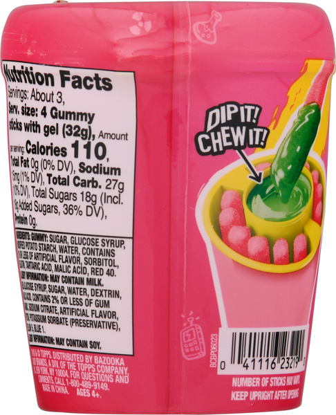 Juicy Drop Gummy Dip 'N Stix Cup, 3.4 oz - Foods Co.