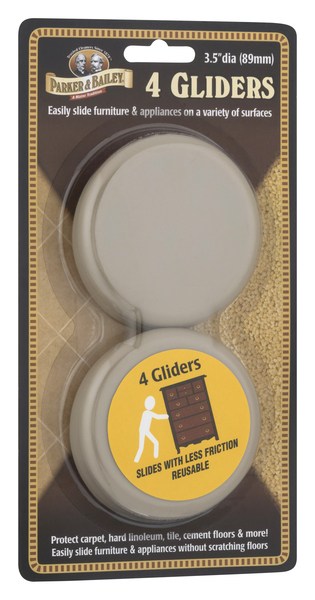 Parker & Bailey Gliders 3.5 Inch - 4 ct pkg