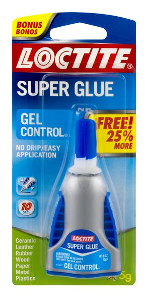 Loctite Super Glue Control Gel - .14 oz pkg