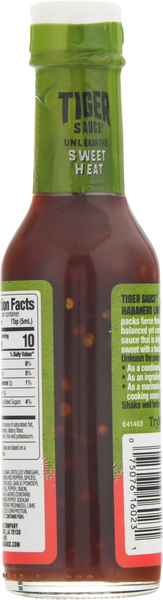 Tiger Sauce Habanero Lime 10 oz. Bottle