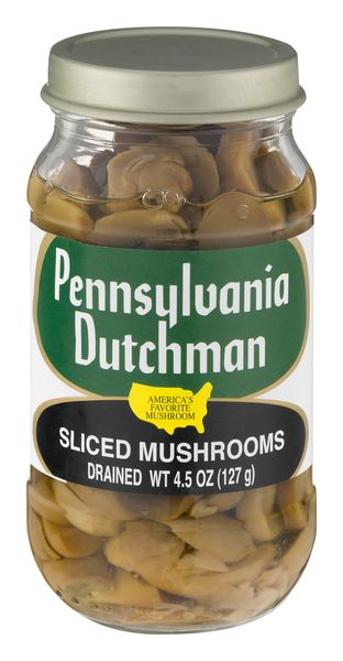 Del Monte Fresh Cut Sliced Mushrooms (6 oz. jar)