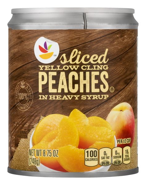 Dole Sliced Peaches in 100% Fruit Juice Jar - Shop Peaches, Plums